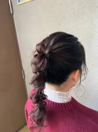 ロング ヘアアレンジ 山室 敬義のヘアスタイル