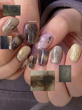 ネイル 3dパーツ/流行り 👧shushu❤️のネイルデザイン