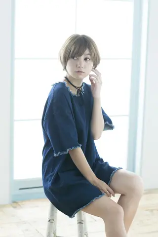 ショート カラー 💎✨艶髪美髪✨💎 Alushe心斎橋店のヘアスタイル