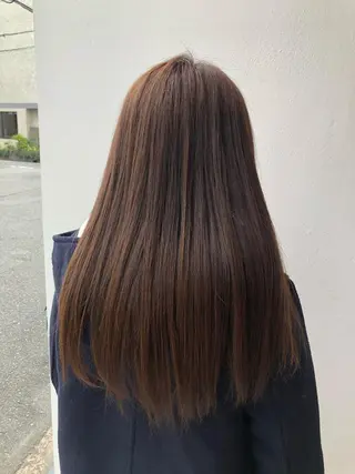 ロング カラー 大阪長居🌱野見山 卓也のヘアスタイル