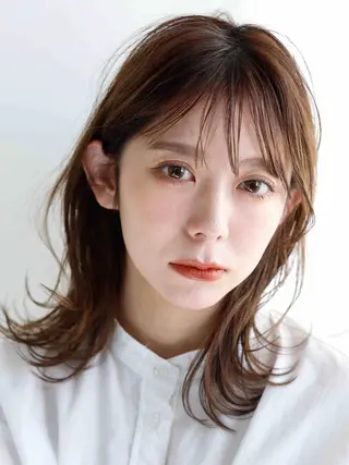 ミディアム パーマ/ダブルカラー ブリーチ⭐️海斗のヘアスタイル