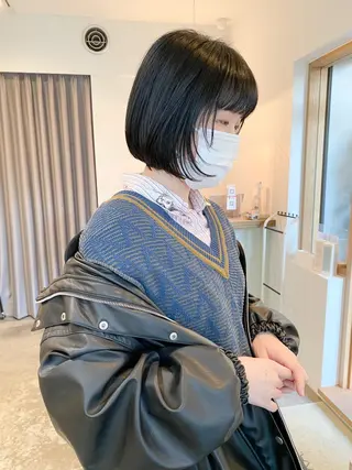 ショート カラー ヘアアレンジ マツエク・マツパ アイブロウ Nancy所属・束感まつげ❤︎ あみのマツエク・マツパデザイン