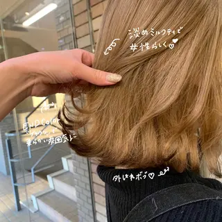 ショート カラー regalo Acari🍎のヘアスタイル