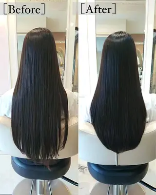 ロング 高橋 佑のヘアスタイル