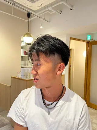 メンズ 💚メンズカット💚 無料のヘアスタイル