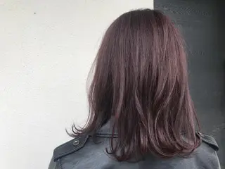 ミディアム カラー 中村 瑞希のヘアスタイル