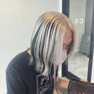 ミディアム カラー Ren. 🦋デザインカラーのヘアスタイル