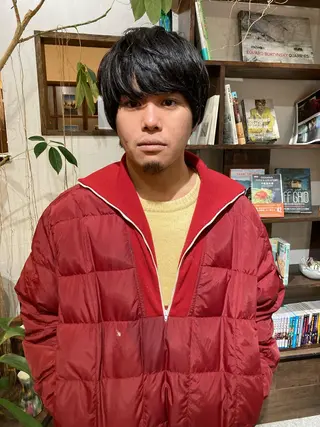 ショート メンズ 金田 夏野のヘアスタイル