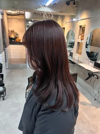 カラー 小浦 花澄のヘアスタイル