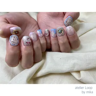 ネイル atelierLoopbyshiho所属・atelier Loop♪MIKAのネイルデザイン