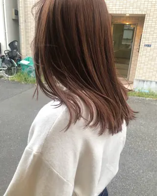 ミディアム カラー 髪の悩みを解決！ 那須達敦のヘアスタイル
