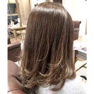 ショート ミディアム セミロング ロング カラー パーマ ヘアアレンジ 韓国♡ワンホン系 ♡YURIのヘアスタイル