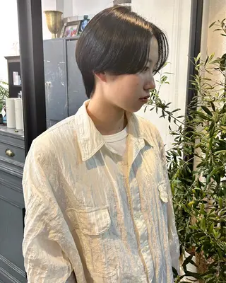 カラー 後藤 未奈のヘアスタイル