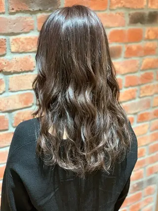 セミロング カラー 髪質改善美容室Lust所属・美容室Lust💚 嶋崎 鷹のヘアスタイル