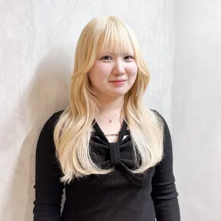 ロング カラー ヘアアレンジ 🥀モテ暖色× エクステ🥀あかりのヘアスタイル