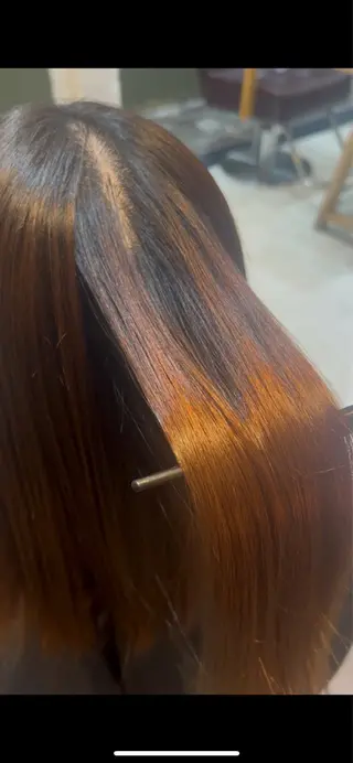 ミディアム 松波 慧太のヘアスタイル