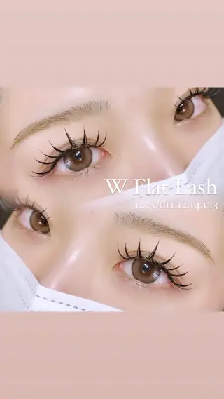 マツエク・マツパ eyelash salon 華のマツエク・マツパデザイン
