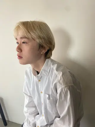 ショート メンズ パーマ特化美容師 mikuのヘアスタイル