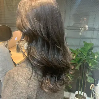 セミロング マホ/日吉/髪質改善 /レイヤー/ガーリーのヘアスタイル