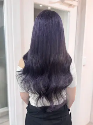 ロング 韓国アイドルヘア🤍 nanako🦋のヘアスタイル