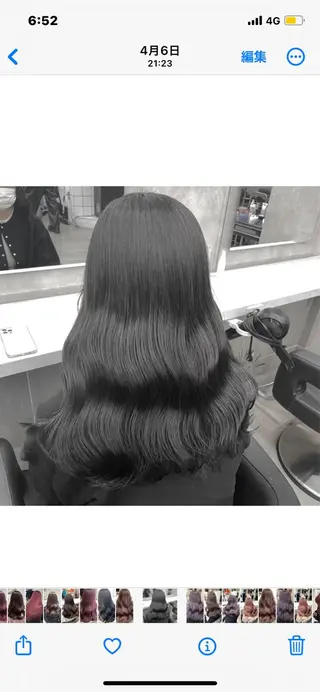 ロング 🤍ベージュ/透明感 韓国ヘア/まりん🤍のヘアスタイル