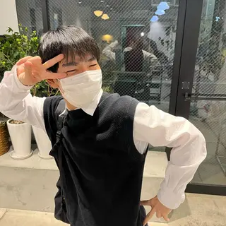 ショート ヘアアレンジ メンズ メンズパーマの達人 🌟川内絵人のヘアスタイル