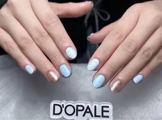 ネイル D‘OPALEサロン所属・トパサロン 上野kkのネイルデザイン