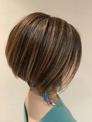 カラー ショート カラー/髪質改善/ カット/にこるのヘアスタイル