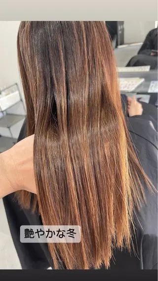 ロング 似合わせ／代表 髪質改善/山田将大のヘアスタイル