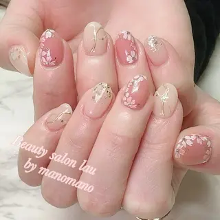 ネイル ラウバイマノマノ なかざとのネイルデザイン