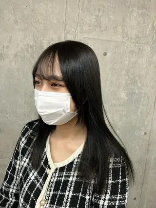 ミディアム 日韓レイヤー🇰🇷 艶カラー/ナカネのヘアスタイル