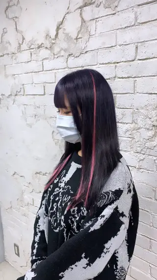 ロング 派手髪支持率No1 Eisukeのヘアスタイル