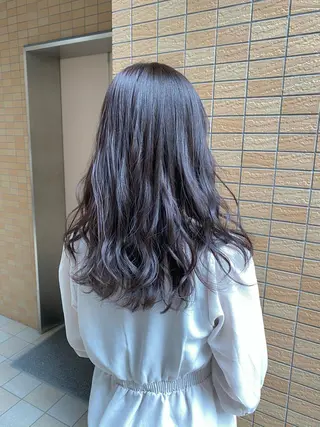 ロング カラー 髪質改善 ヒデのヘアスタイル