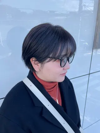 ショート 鎌倉/アレンジ/暗髪 /髪質改善/ ユキミのヘアスタイル