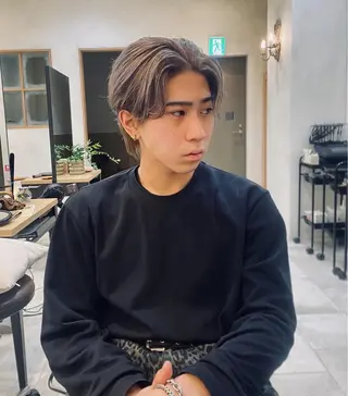 カラー メンズ La Bonheur hair  grace 門前仲町店【ラボヌール ヘア グレース】所属・【L.B.G】 杉本　篤史のヘアスタイル