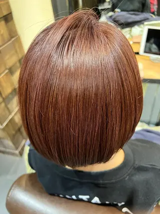 ショート カラー MINX中村 公亮/デザインパーマのヘアスタイル