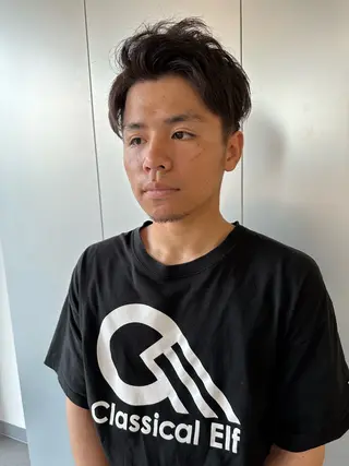 ショート 篠崎 佑季のヘアスタイル