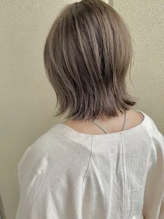ミディアム HIROSE 蘇我2号店のヘアスタイル