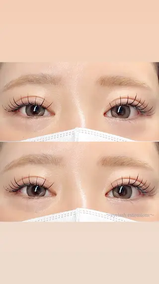 マツエク・マツパ 田村 莉子のマツエク・マツパデザイン