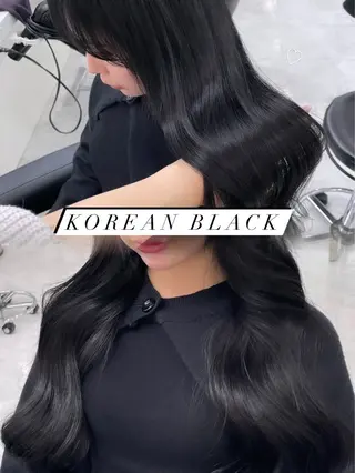 セミロング カラー ヘアアレンジ Ella所属・nana【艶髪】/ レイヤー/縮毛矯正のヘアスタイル