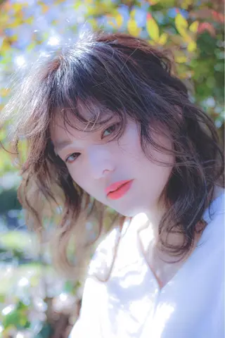 ミディアム 永田 崇のヘアスタイル