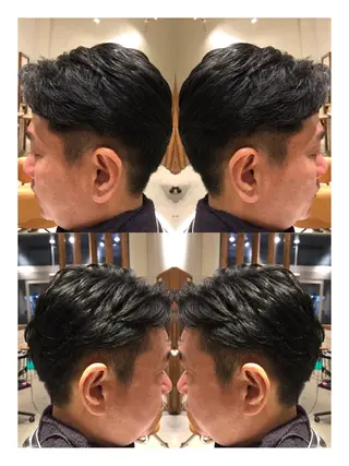 ショート メンズ Emerge武蔵小杉所属・/本物の髪質改善/ 古川新のヘアスタイル