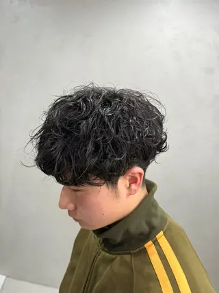 ショート 柏/メンズパーマ/ ナチュラル/颯寿のヘアスタイル