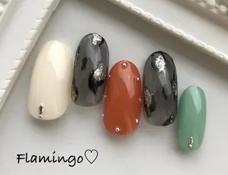 ネイル 40代からの爪を守る ×ケア重視サロン♡のネイルデザイン