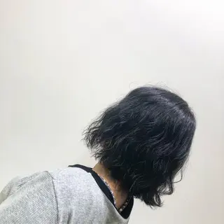 ショート パーマ 佐々木 碧のヘアスタイル