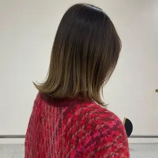 ミディアム 髪質改善 イオリのヘアスタイル