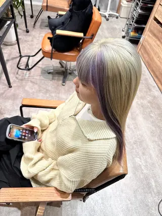 ロング 木村 心海☆明石のヘアスタイル