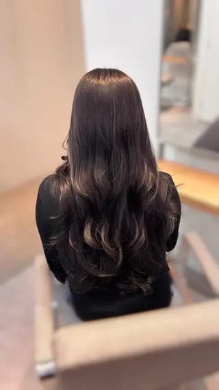 ロング 透明感/韓国ヘア/ miyu 🎀のヘアスタイル