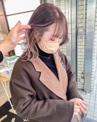 ショート カラー 韓国風デザイン 💐MIZUKI💐のヘアスタイル