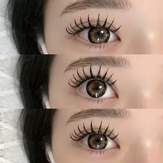 マツエク・マツパ 【那覇/束感まつ毛】 キャメルのマツエク・マツパデザイン